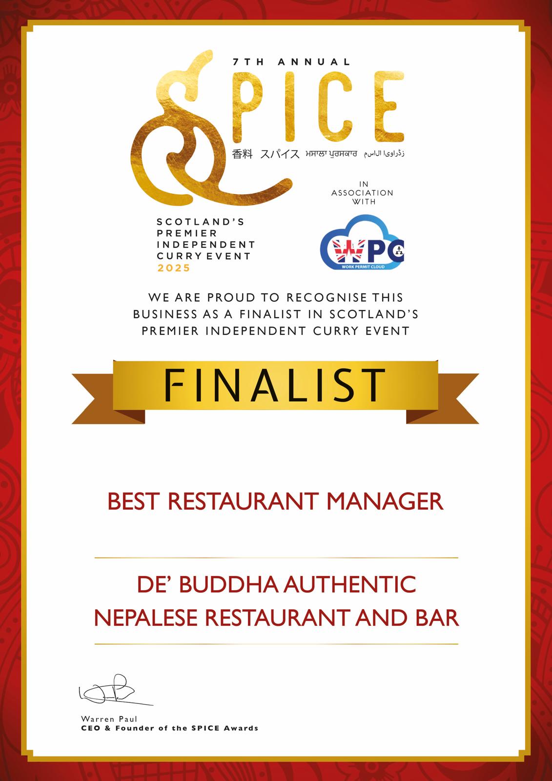 best restaurant manager