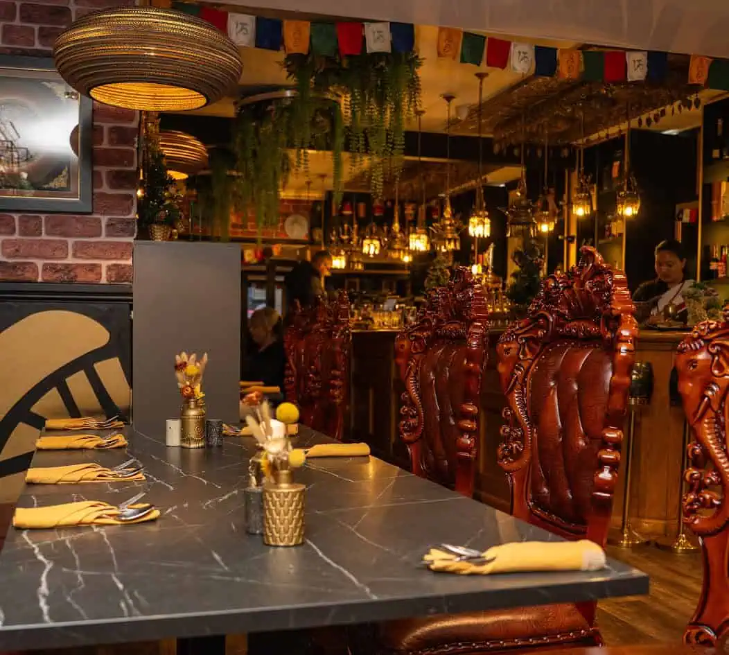 Authentic Nepalese food at Dé Buddha restaurant in Johnstone